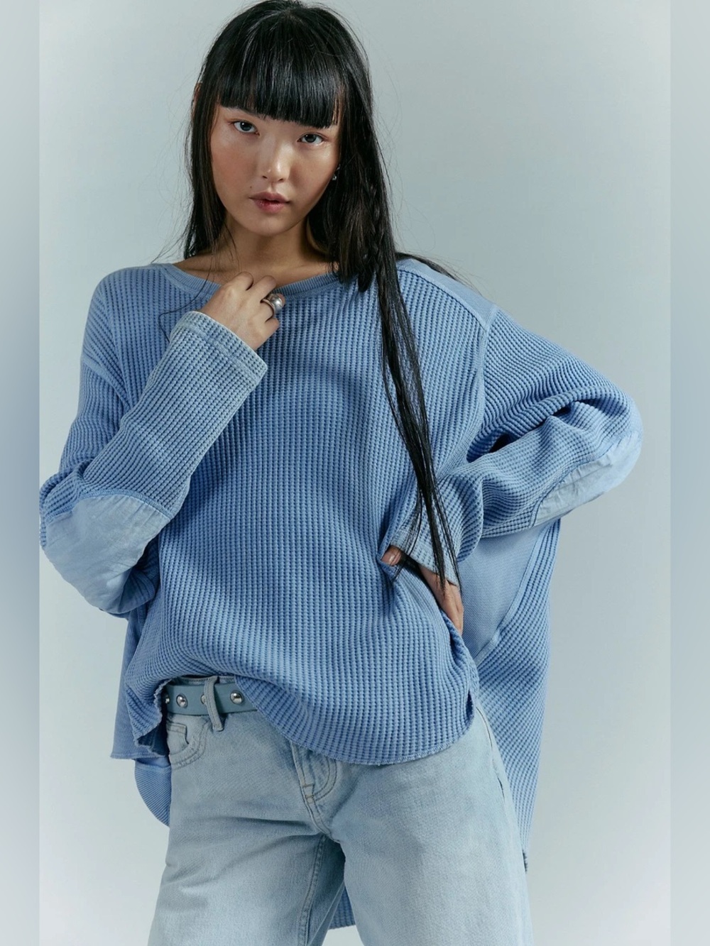 NWT FP One Blake Thermal ~Cornflower~